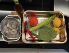 Perilla Ceviche — step 1